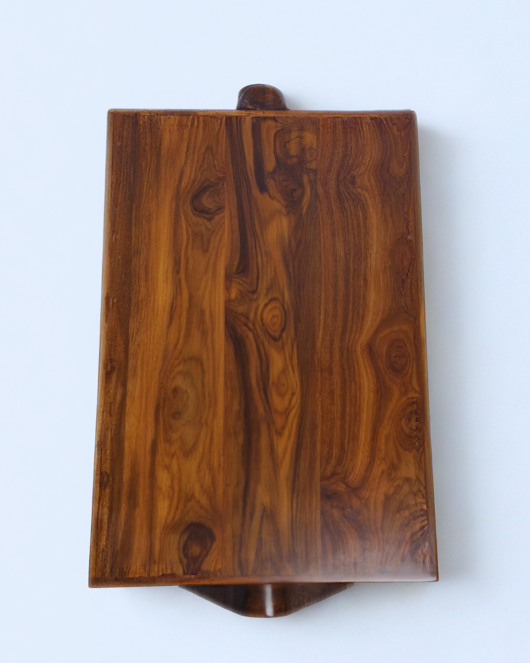 Teakwood Nesting Table-Set of 2