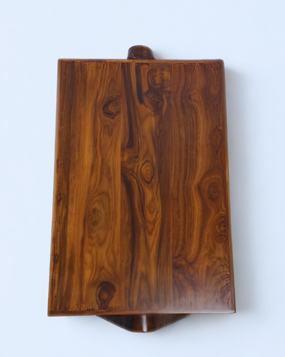 Teakwood Nesting Table-Set of 2