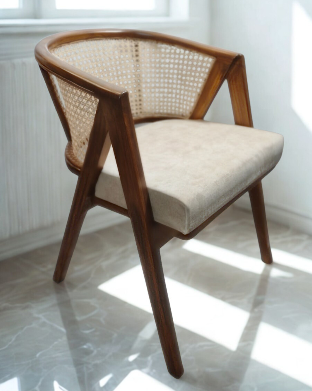 Dining chair- Rattan Tejas