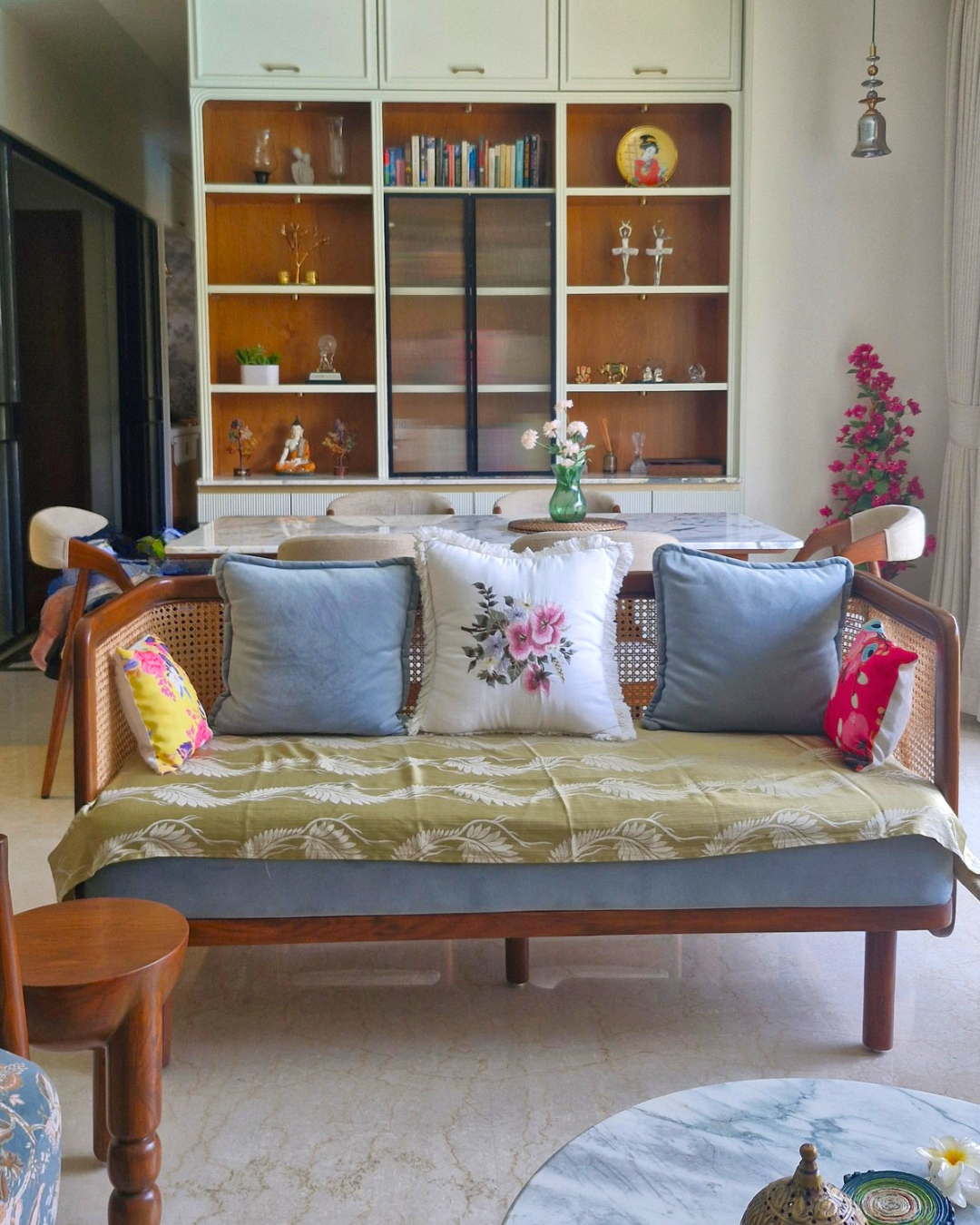 Two Seater Rattan Sofa