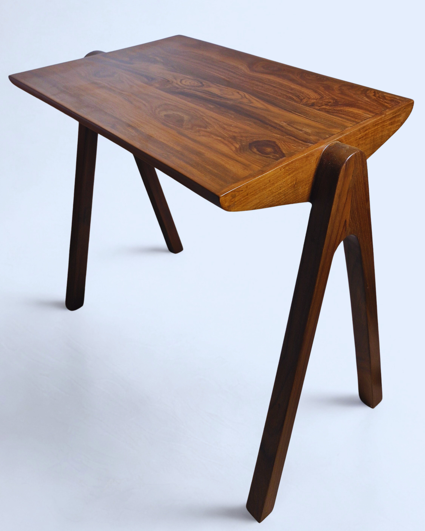 Teakwood Nesting Table-Set of 2