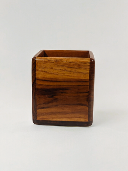 Vargah Patra - Teakwood Desk Organiser