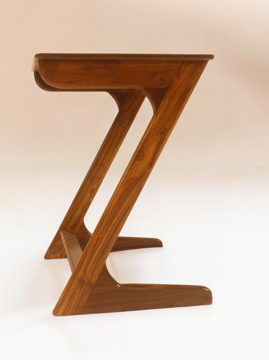 Work From Home (WFH) Z Table: Teakwood